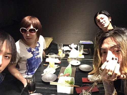 鬼龍院翔&HAKUEI&武田真治&まろ会食【画像】
