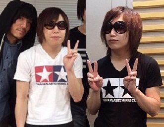 鬼龍院翔愛用・VネックTAMIYA Tシャツ(白/黒)再販@シルクロードストア