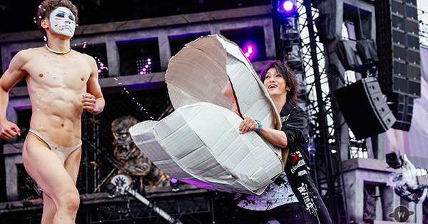 9/16(日)「氣志團万博2018」ゴールデンボンバーセトリレポ 潮吹き貝豊にガウラ研二
