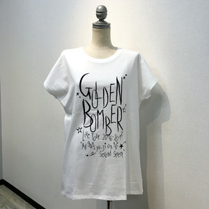 「オールゲイズ二丁目のユウジ」レディースTシャツ(白) (2)