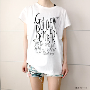「オールゲイズ二丁目のユウジ」レディースTシャツ(白) (3)
