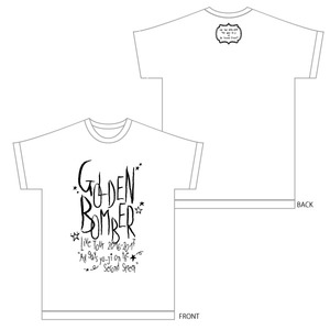 「オールゲイズ二丁目のユウジ」レディースTシャツ(白) (1)